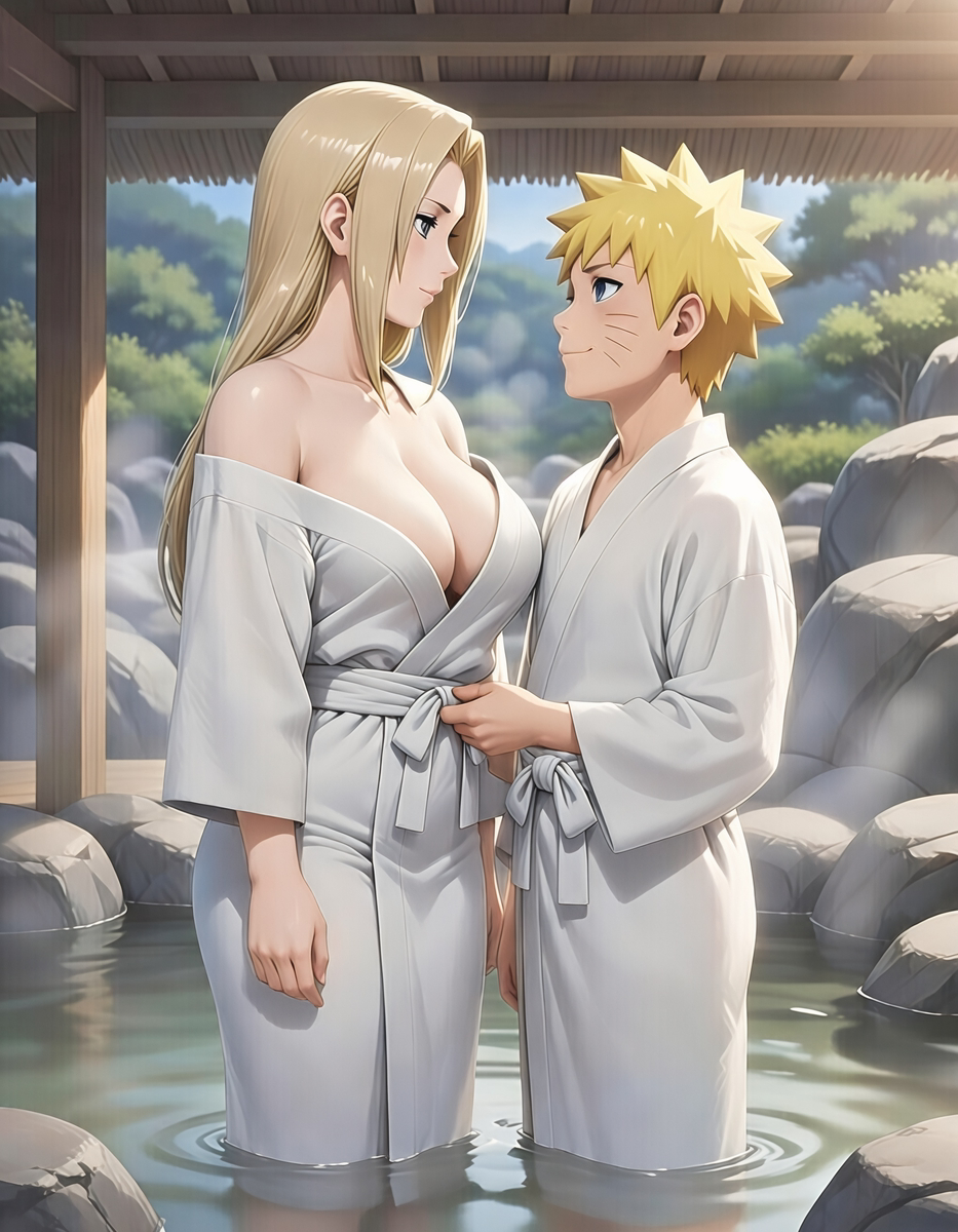 Tsunade & Naruto 7-pixiv插画-作品交流服务