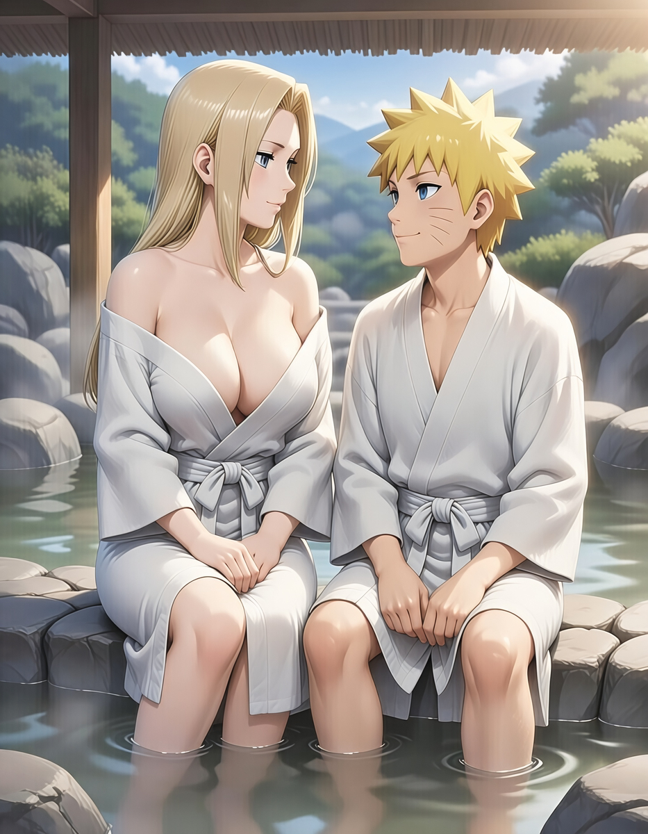 Tsunade & Naruto 7-pixiv插画-作品交流服务