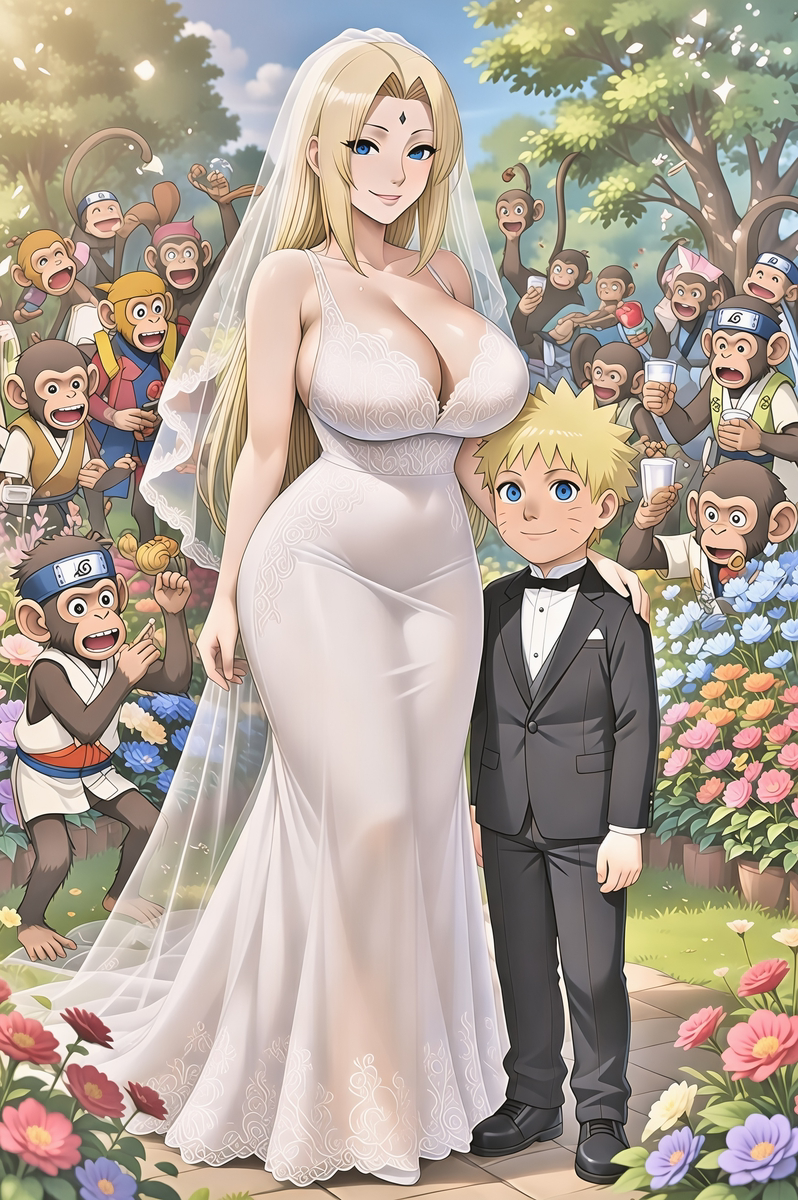 Tsunade & Naruto 11-pixiv插画-作品交流服务