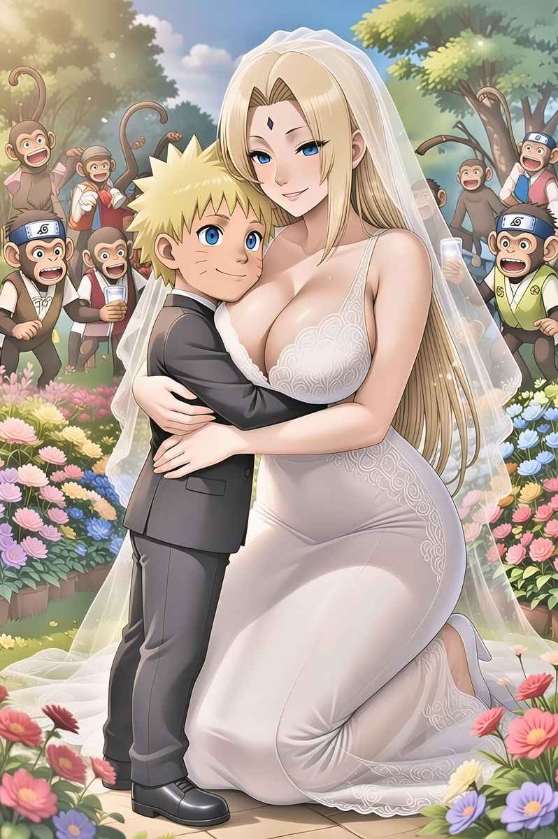 Tsunade & Naruto 11-pixiv插画-作品交流服务