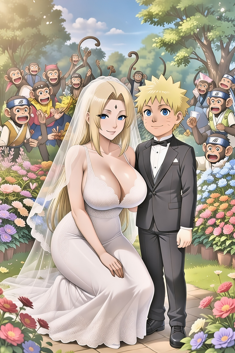 Tsunade & Naruto 11-pixiv插画-作品交流服务