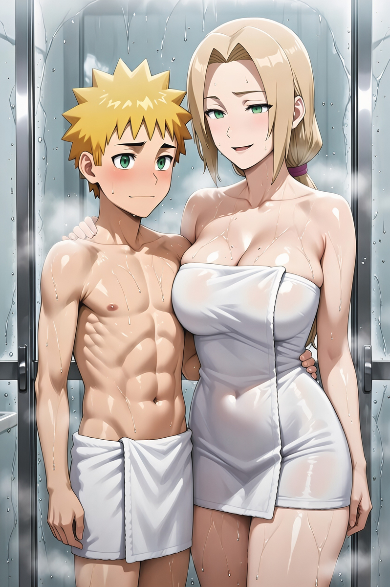 Tsunade & Naruto 12-pixiv插画-作品交流服务