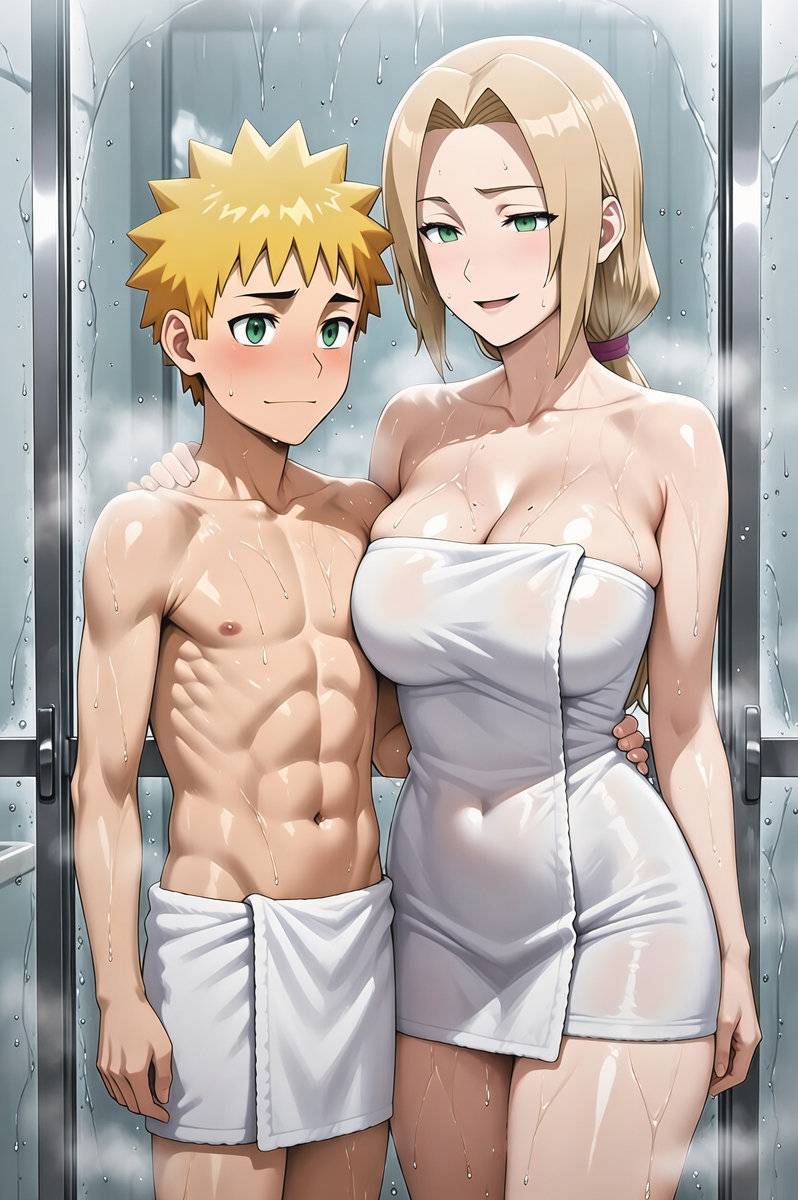 Tsunade & Naruto 12-pixiv插画-作品交流服务