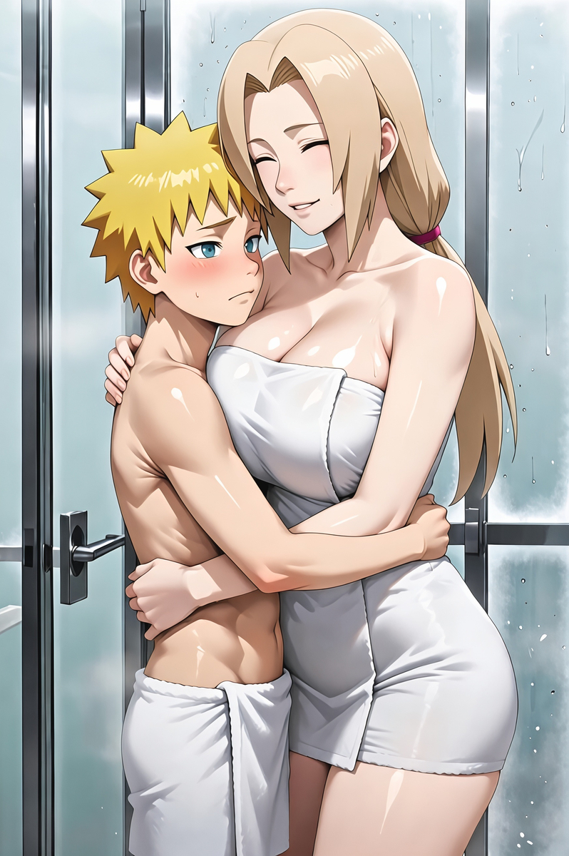 Tsunade & Naruto 12-pixiv插画-作品交流服务