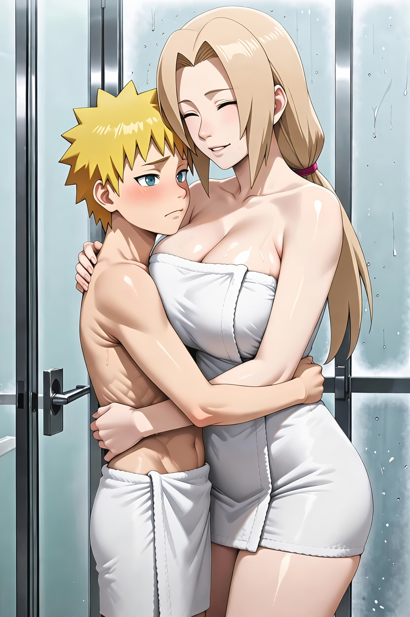 Tsunade & Naruto 12-pixiv插画-作品交流服务