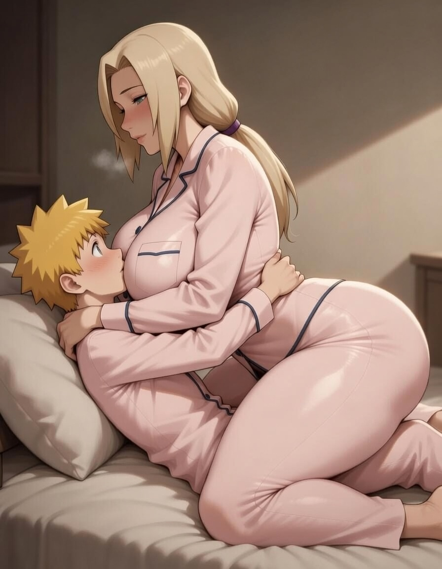 Tsunade & Naruto Pajamas-pixiv插画-作品交流服务