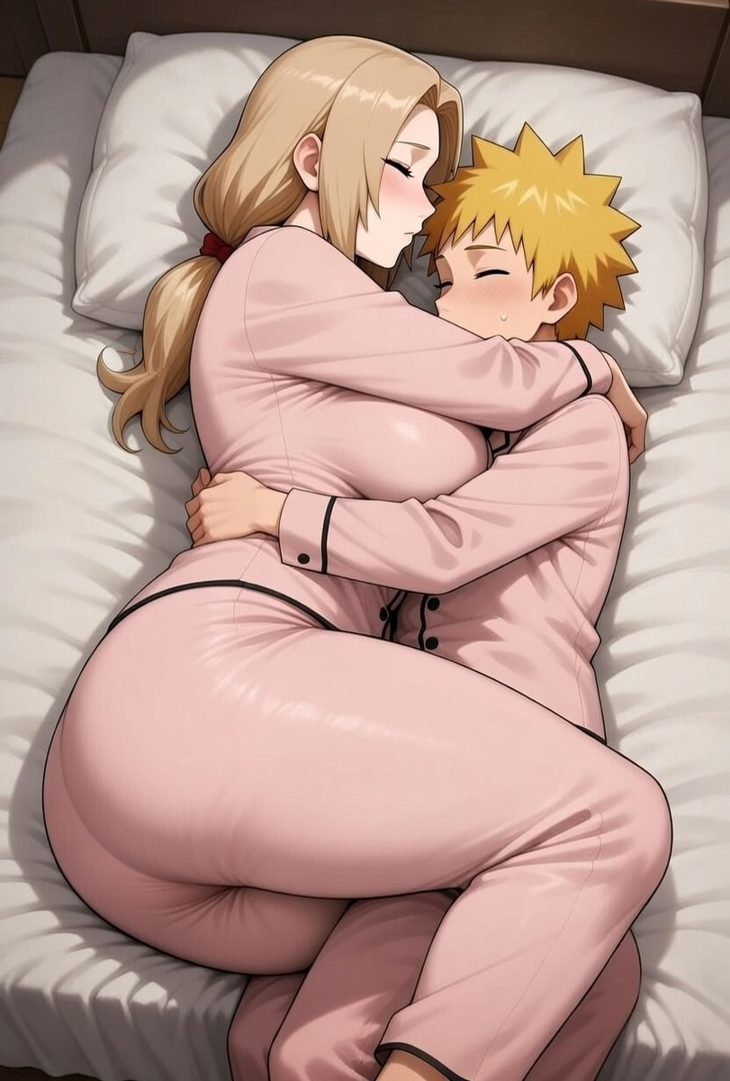 Tsunade & Naruto Pajamas-pixiv插画-作品交流服务