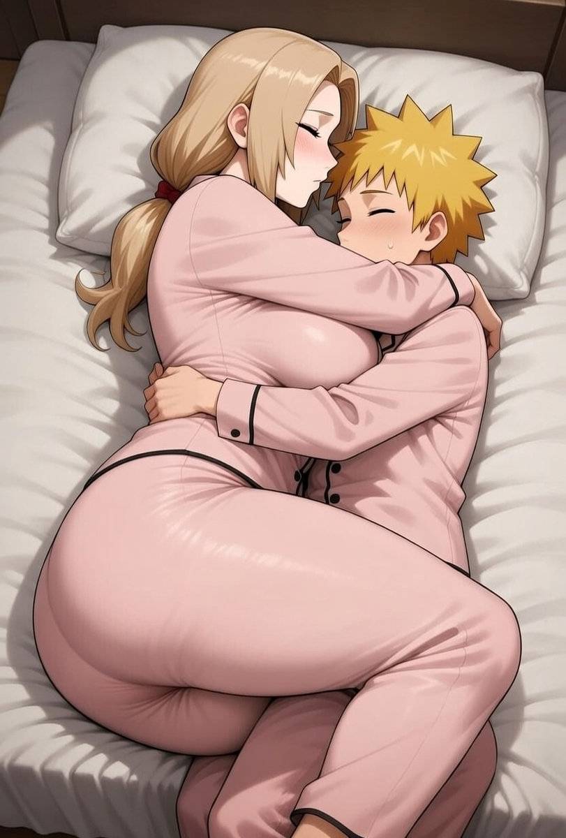 Tsunade & Naruto Pajamas-pixiv插画-作品交流服务