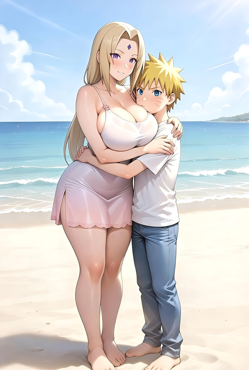 Tsunade & Naruto 15-pixiv插画-作品交流服务