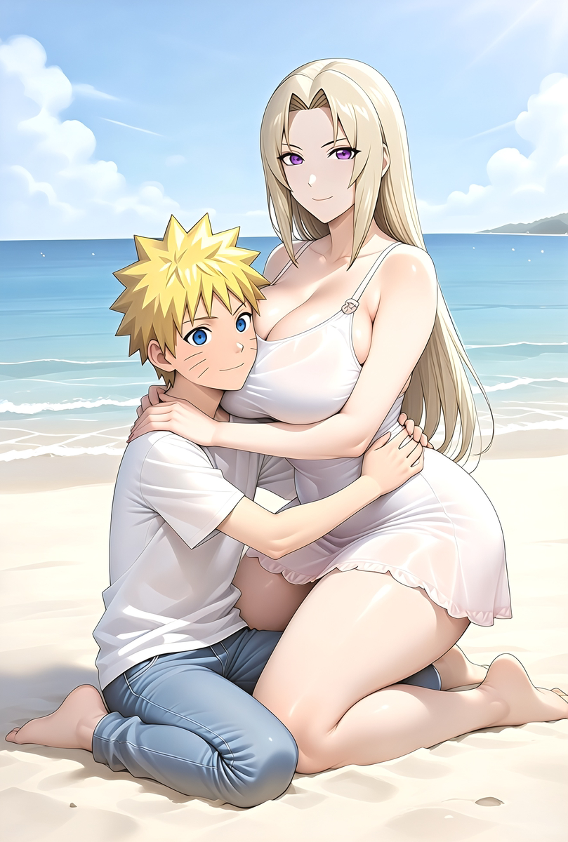 Tsunade & Naruto 16-pixiv插画-作品交流服务