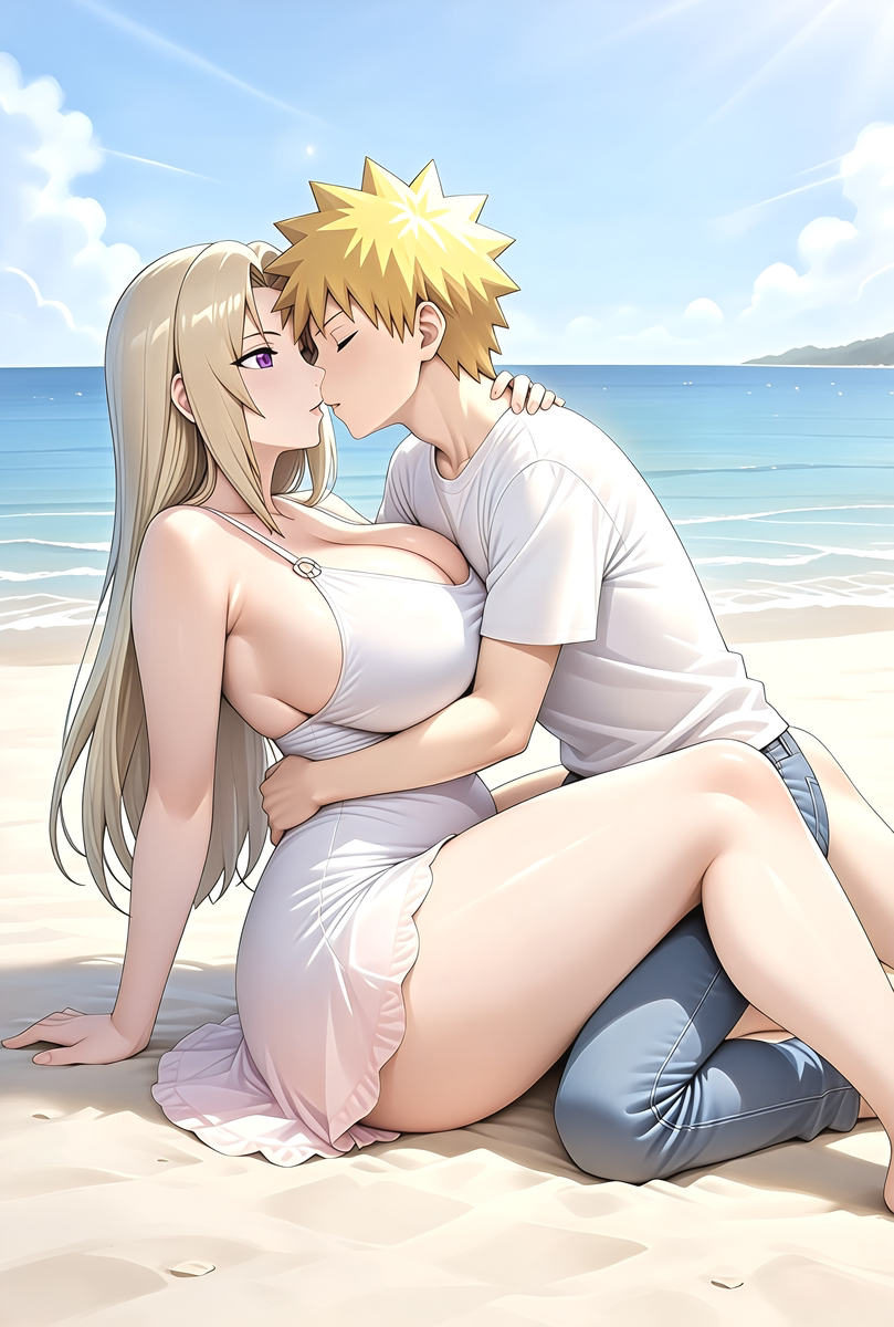 Tsunade & Naruto 16-pixiv插画-作品交流服务