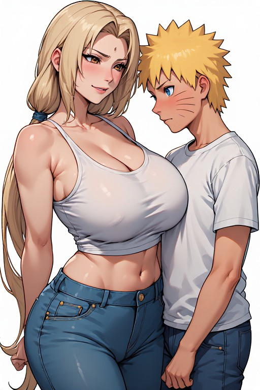 Tsunade & Naruto 19-pixiv插画-作品交流服务