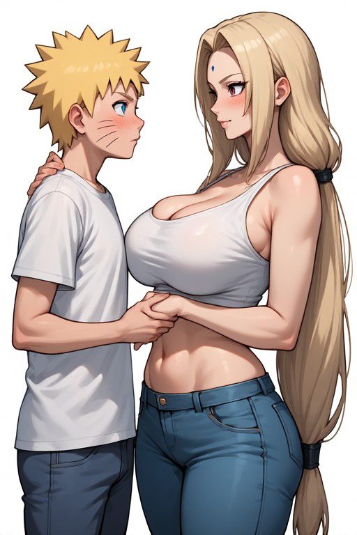 Tsunade & Naruto 19-pixiv插画-作品交流服务