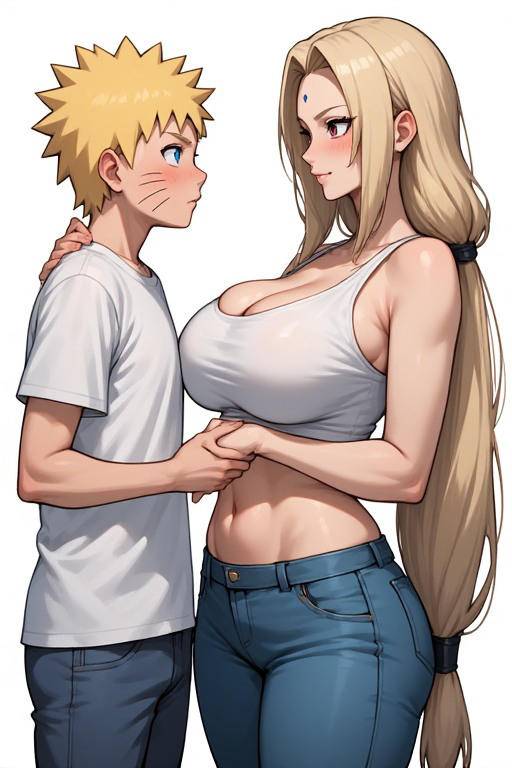 Tsunade & Naruto 19-pixiv插画-作品交流服务