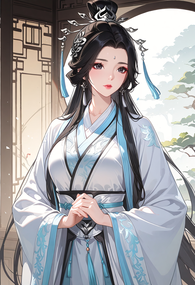 白蛇 小白-pixiv插画-作品交流服务