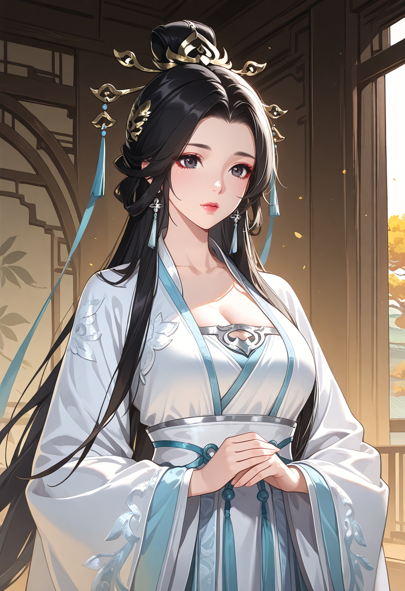 白蛇 小白-pixiv插画-作品交流服务