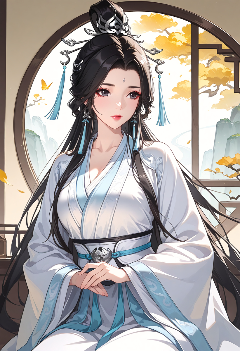 白蛇 小白-pixiv插画-作品交流服务