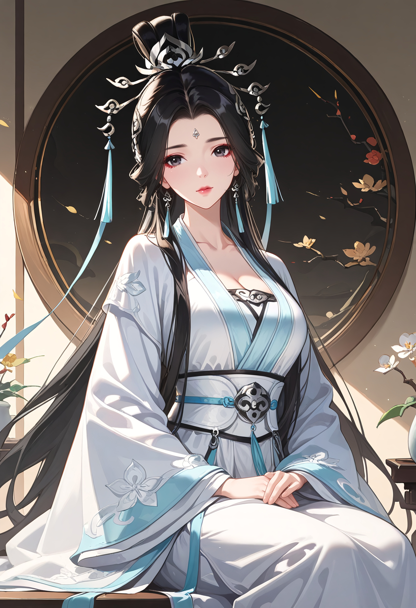 白蛇 小白-pixiv插画-作品交流服务