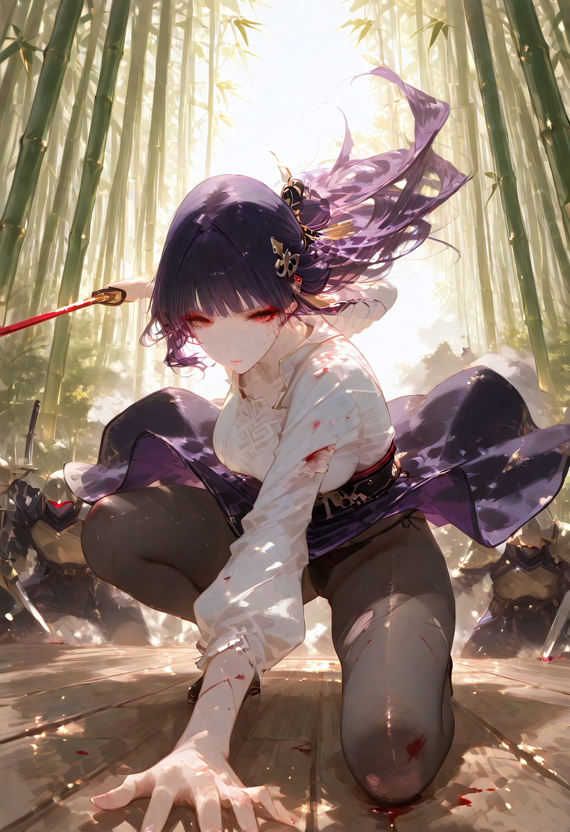 竹林血战-pixiv插画-作品交流服务