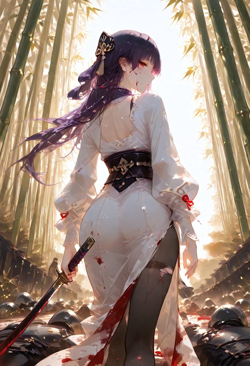 竹林血战-pixiv插画-作品交流服务