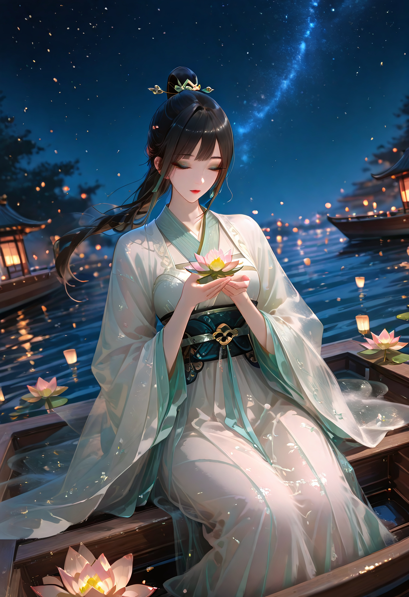 小青-pixiv插画-作品交流服务