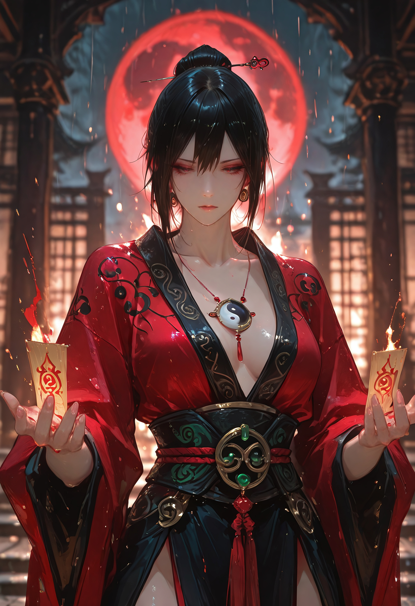 明伐宫——大师姐-pixiv插画-作品交流服务