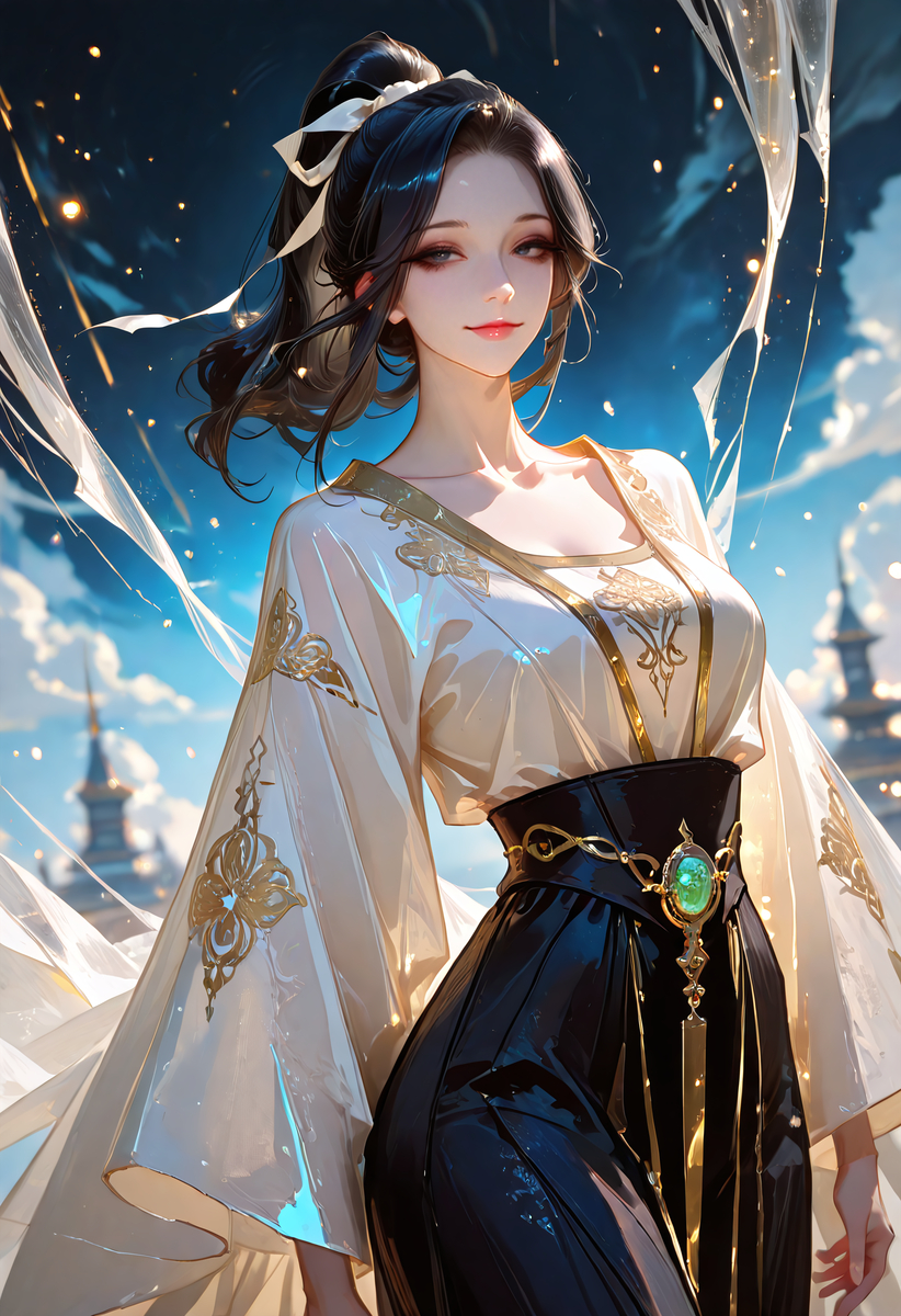 天界少女-pixiv插画-作品交流服务