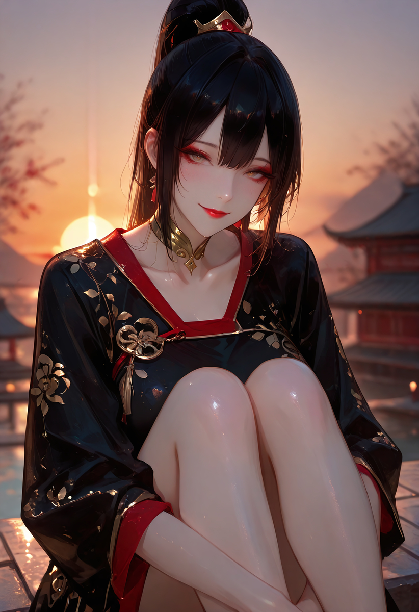 古庙女尸——未尸化版-pixiv插画-作品交流服务