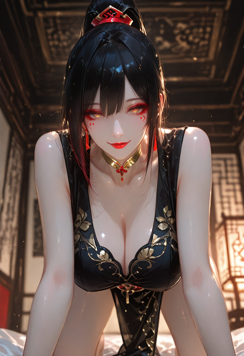 古庙女尸——未尸化版-pixiv插画-作品交流服务