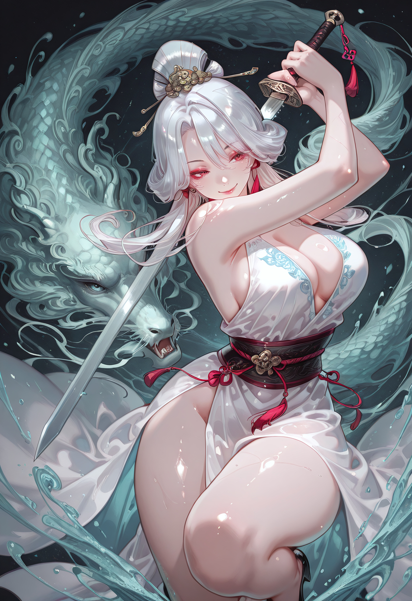 剑仙-pixiv插画-作品交流服务