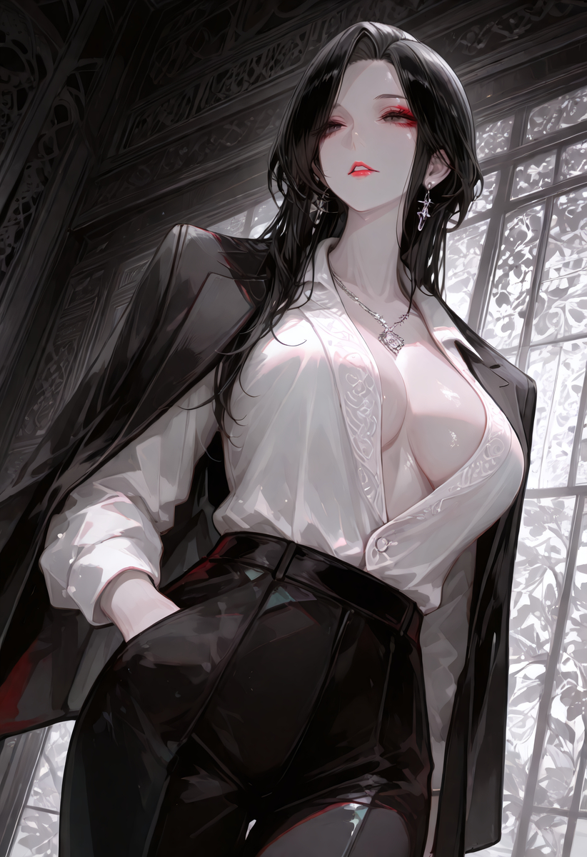 群友点菜三十——女总裁-pixiv插画-作品交流服务