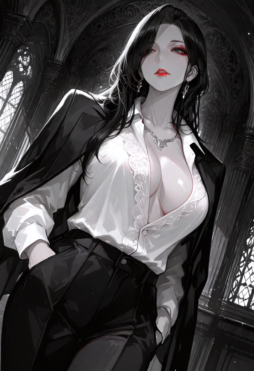 群友点菜三十——女总裁-pixiv插画-作品交流服务