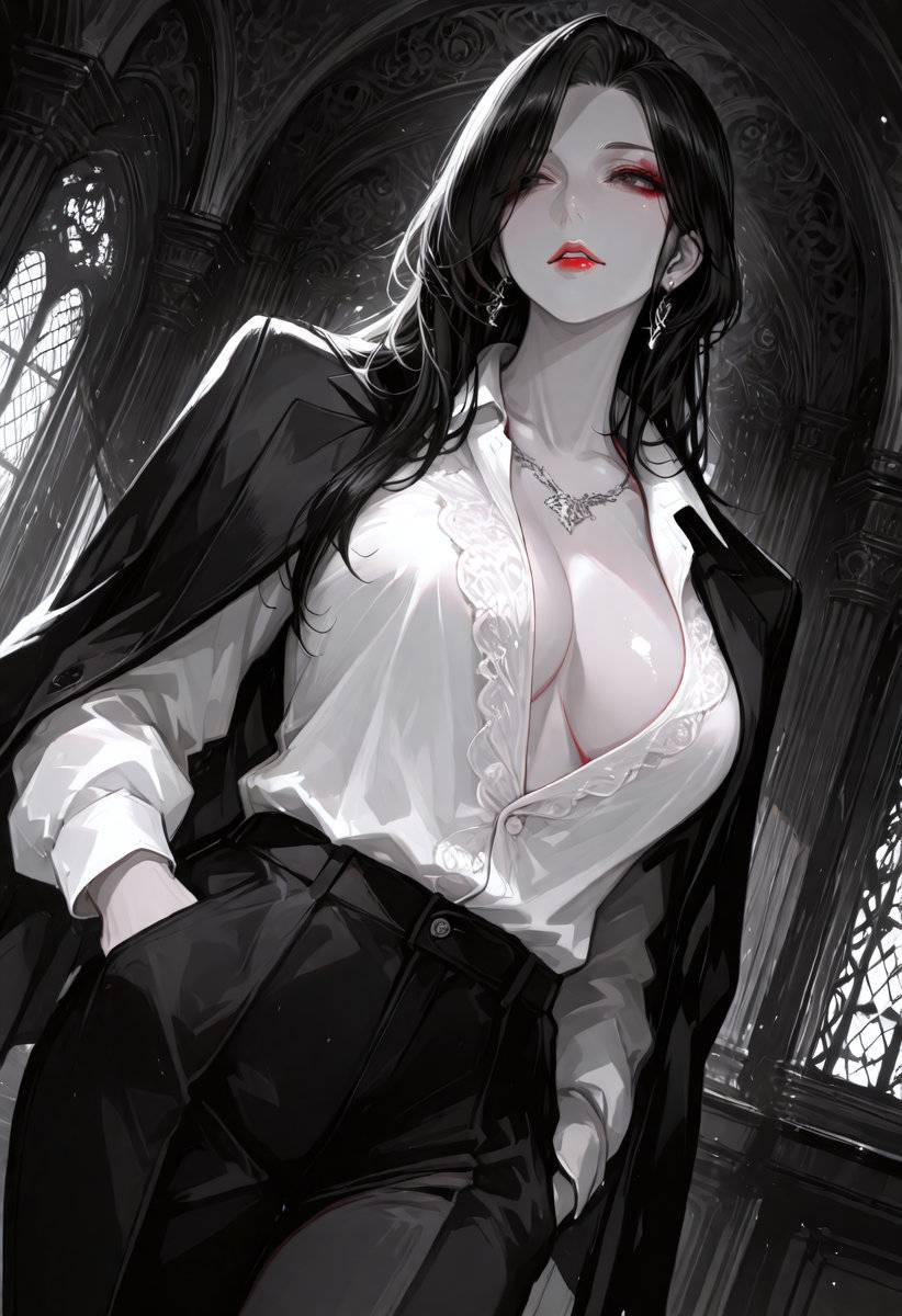 群友点菜三十——女总裁-pixiv插画-作品交流服务