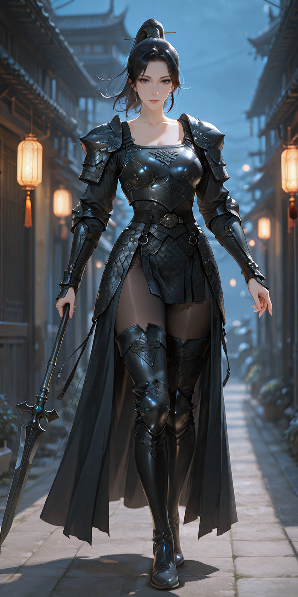 夜巡将军-pixiv插画-作品交流服务