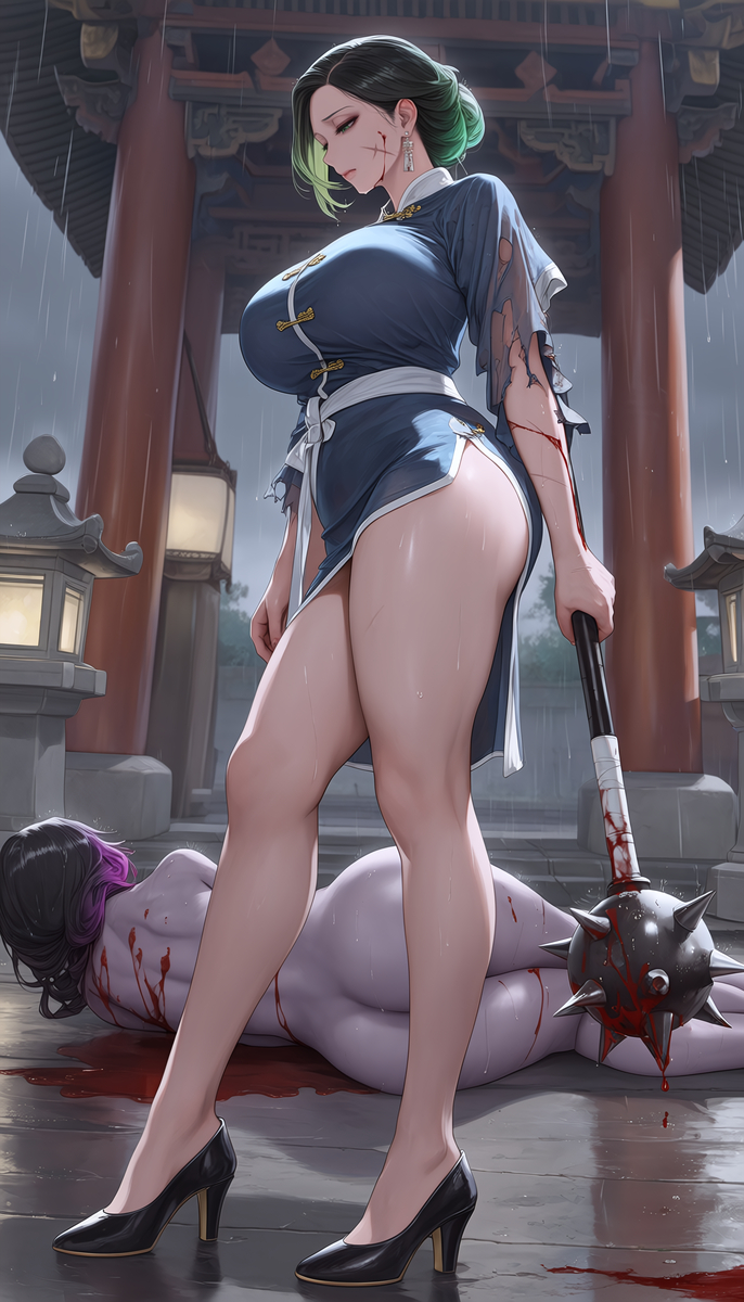 雨夜血战-pixiv插画-作品交流服务