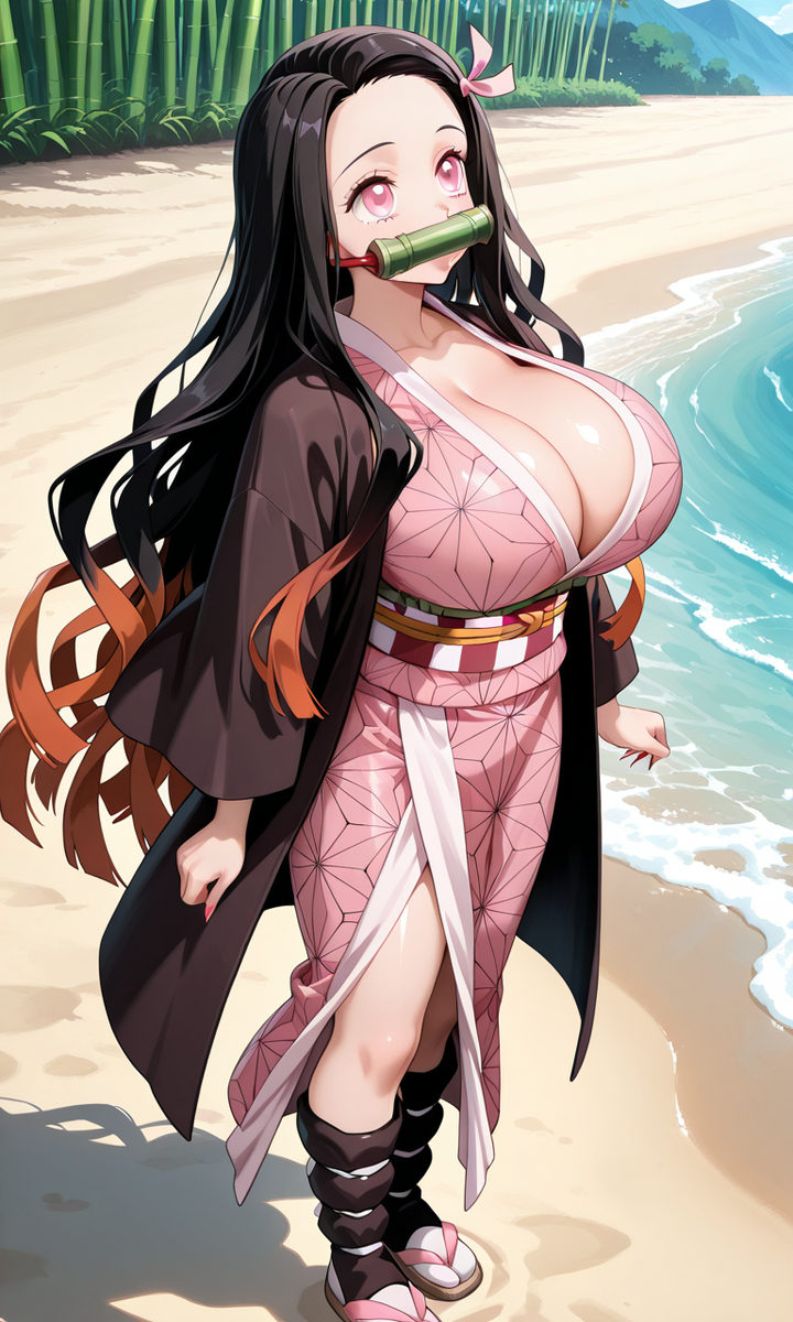 竈門 禰豆子 Kamado Nezuko-pixiv插画-作品交流服务