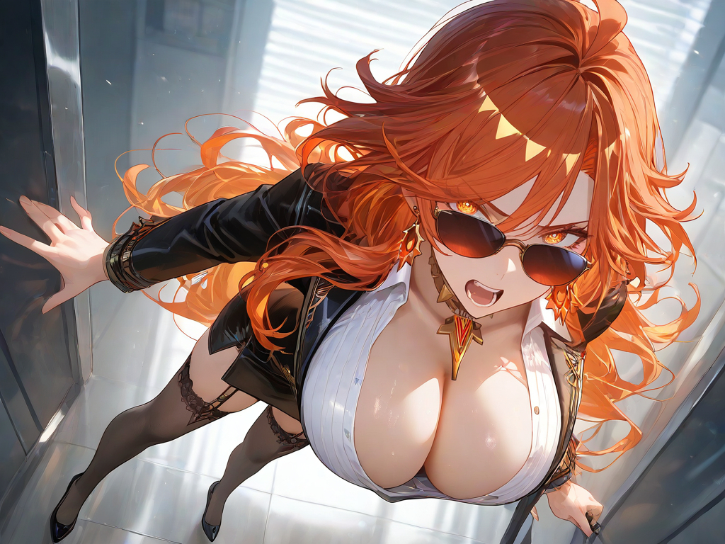 Mavuika at the office 🏍🔥👩‍💼-pixiv插画-作品交流服务