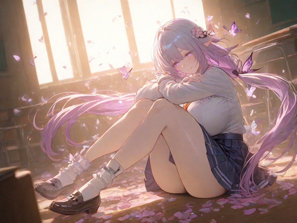 Classmate Castorice 🦋🎆🌠-pixiv插画-作品交流服务