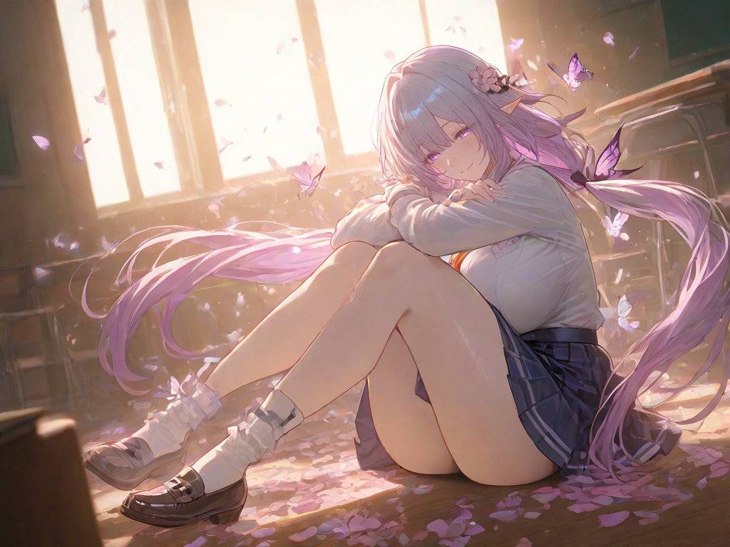 Classmate Castorice 🦋🎆🌠-pixiv插画-作品交流服务