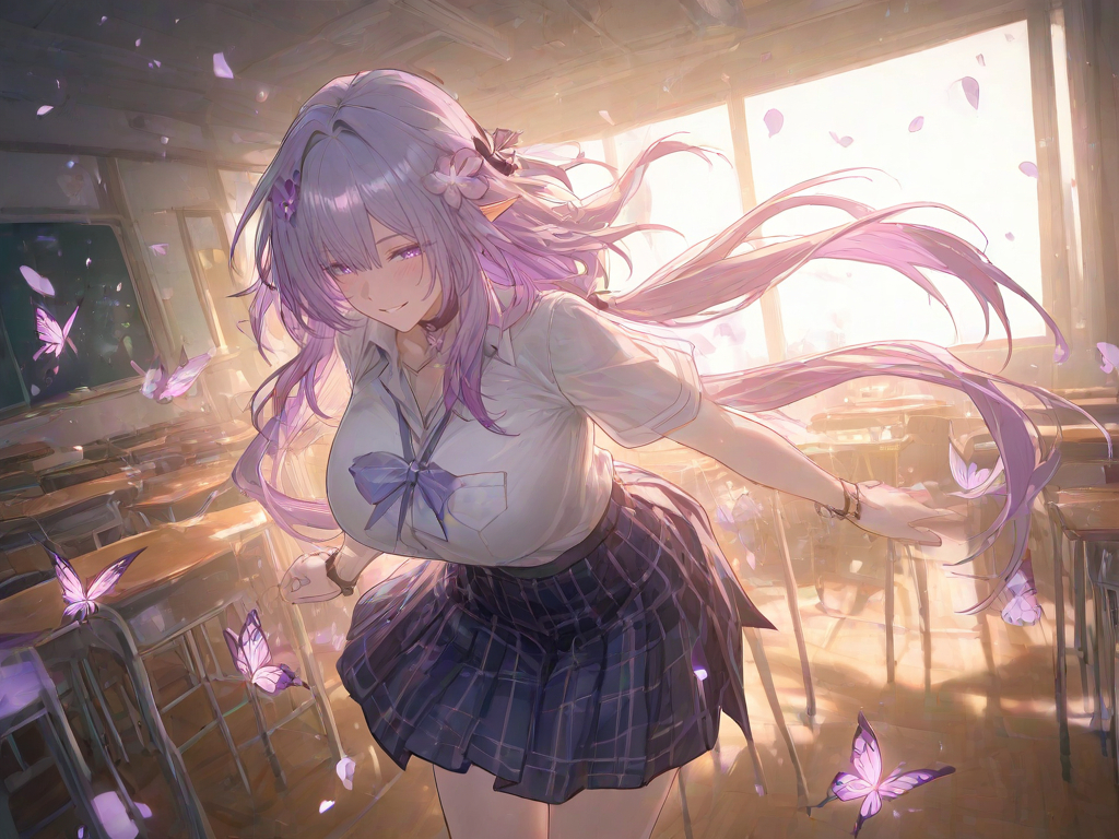 Classmate Castorice 🦋🎆🌠-pixiv插画-作品交流服务