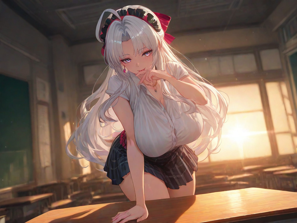 Classmate Carlotta 💎👗📿-pixiv插画-作品交流服务