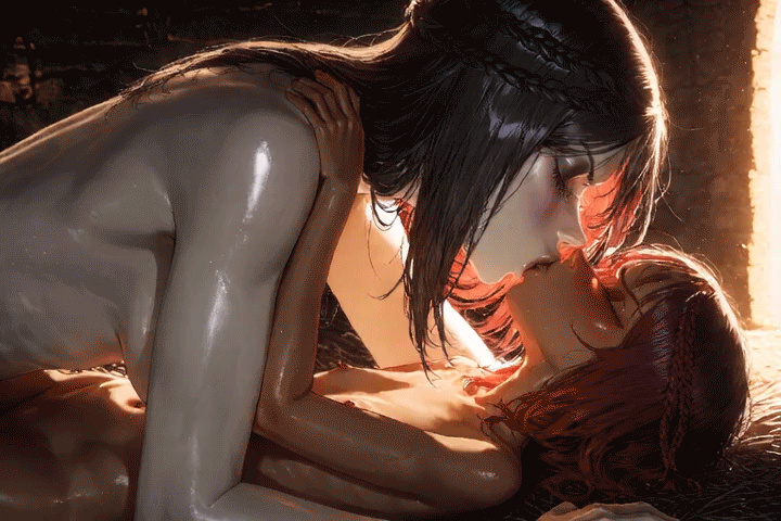 Serana and the adventurer - anim-pixiv插画-作品交流服务