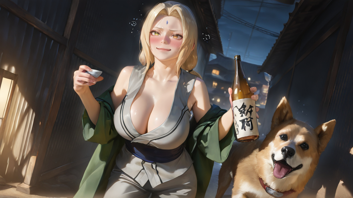 Tsunade - Dogs of Inuzuka clan 1-pixiv插画-作品交流服务