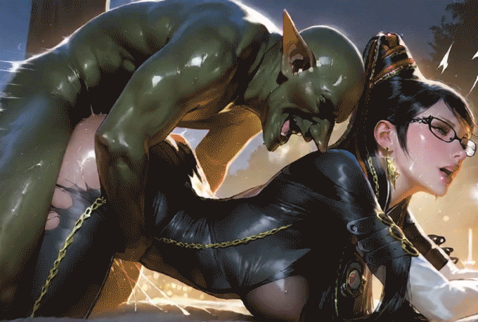 Bayonetta - Goblin animation-pixiv插画-作品交流服务