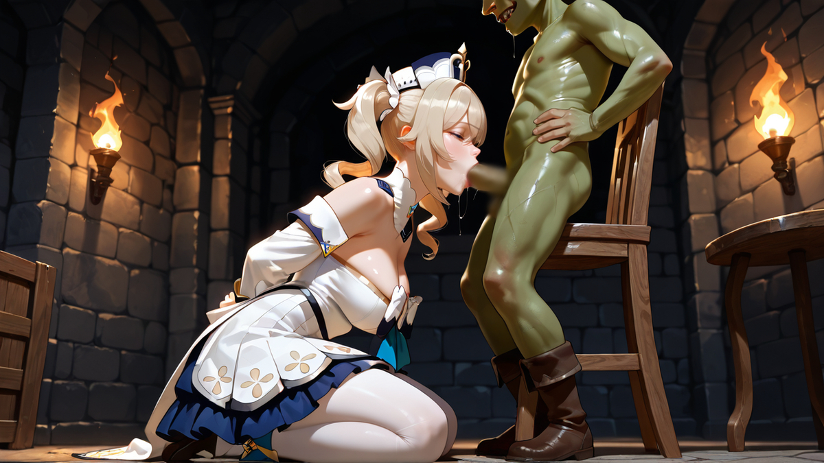 Barbara x Goblin-pixiv插画-作品交流服务