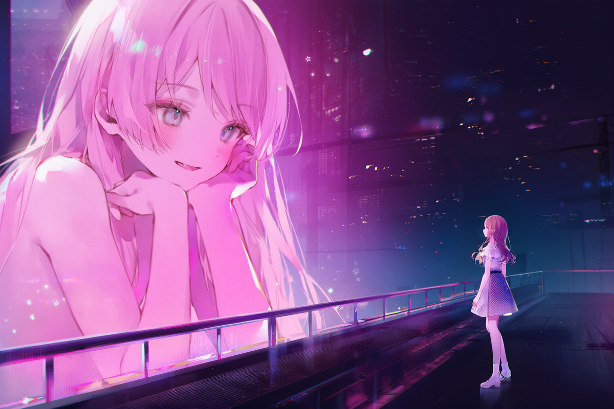 YOU LOOK LONELY-pixiv插画-作品交流服务