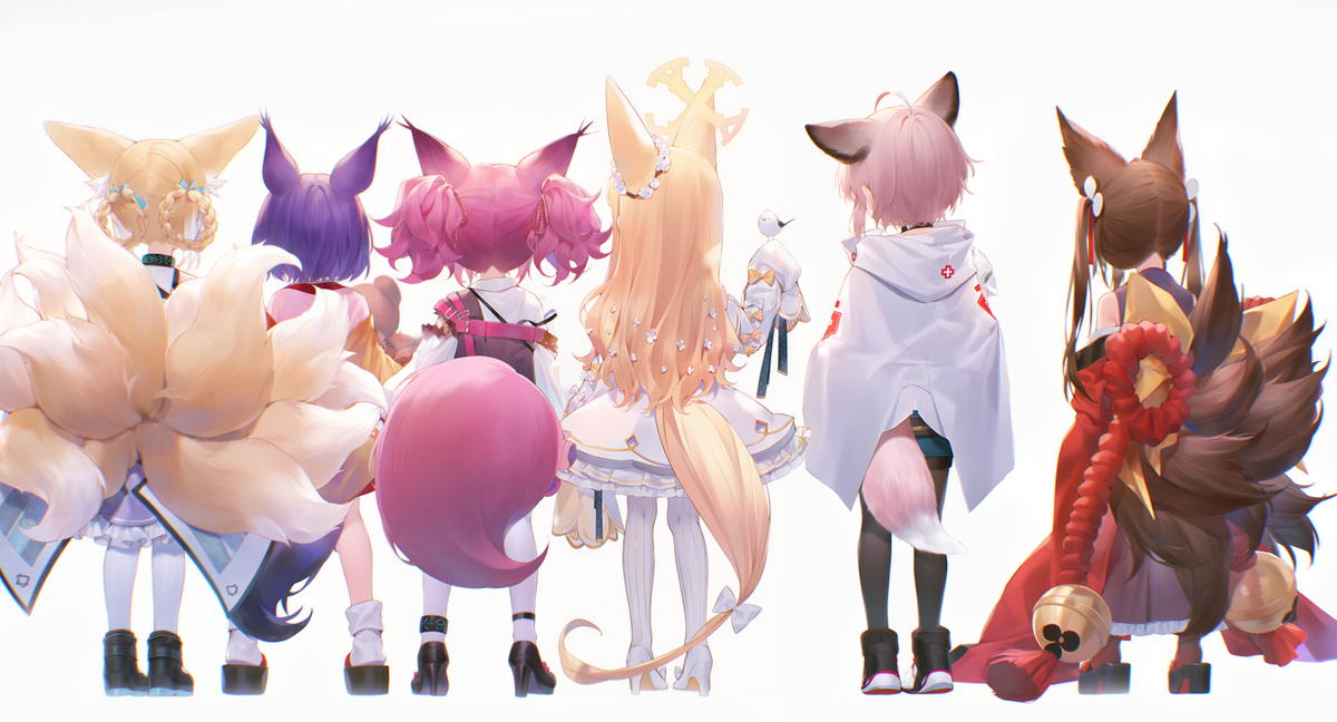 fox girl-pixiv插画-作品交流服务