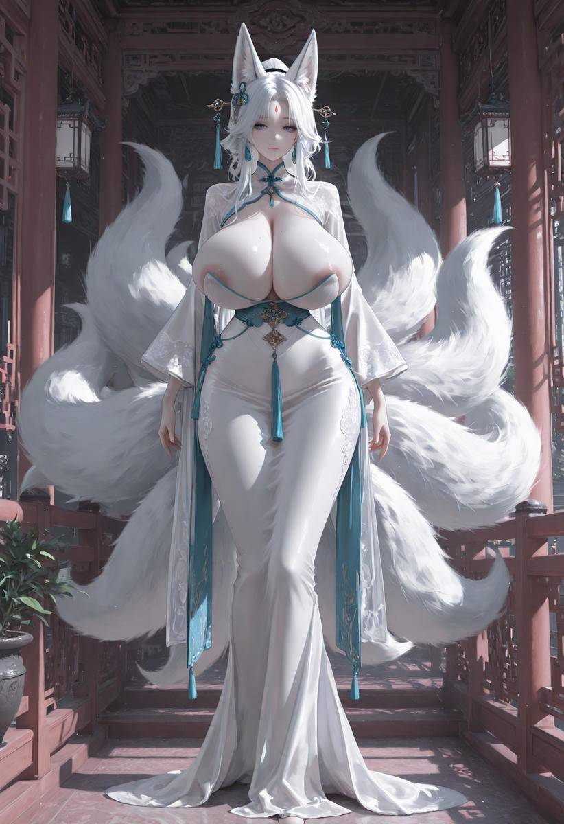 涂山族：族长：涂山栀雪-pixiv插画-作品交流服务