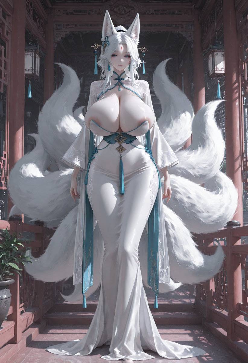 涂山族：族长：涂山栀雪-pixiv插画-作品交流服务