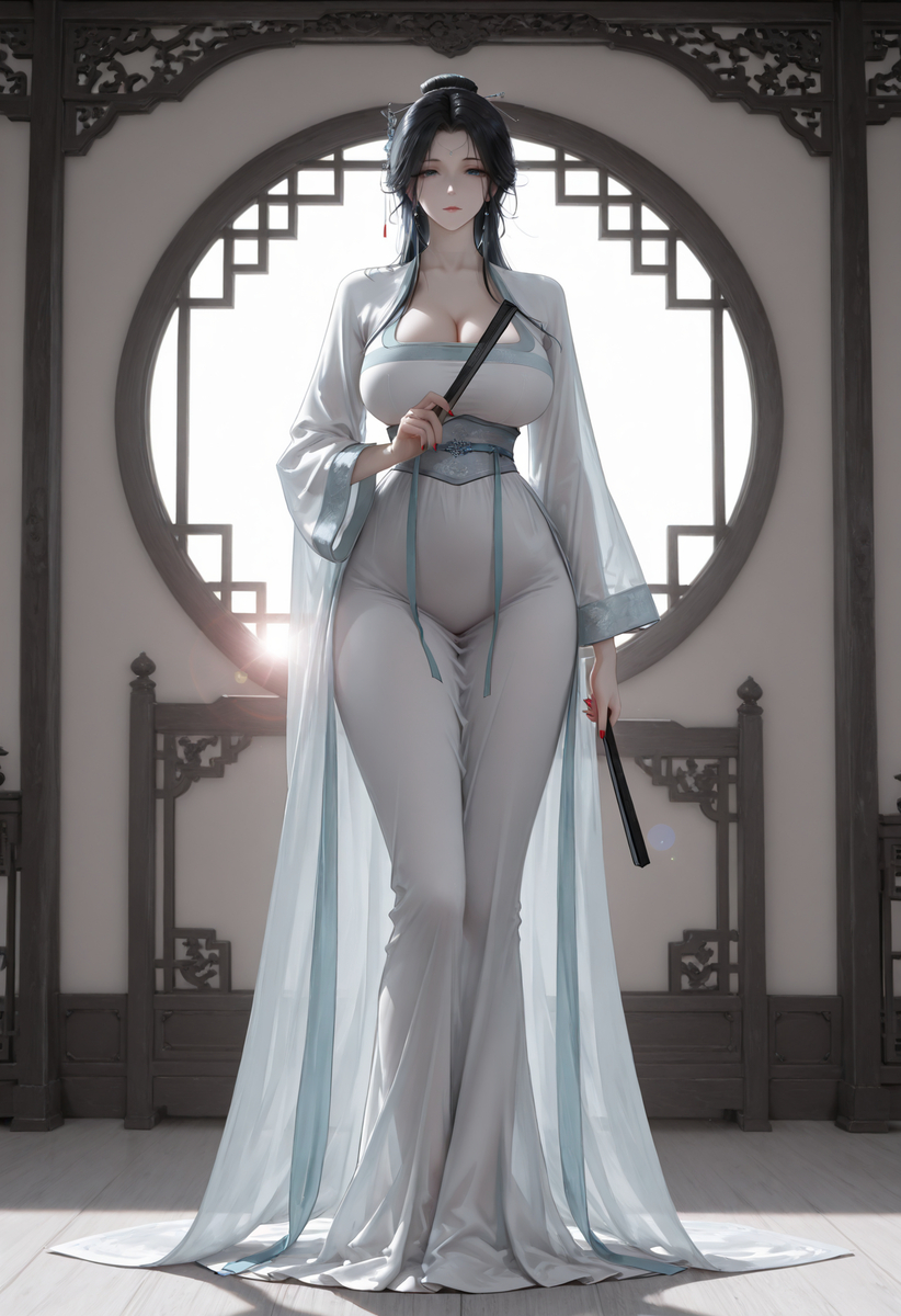 上清宫：太上长老：裴雨涵-pixiv插画-作品交流服务